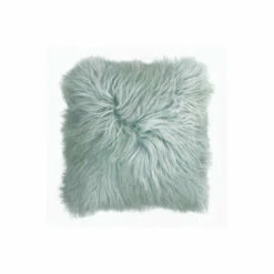 Riva Home Riva Paoletti Blue Blush Mongolian Sheepskin Polyester Filled Cushion -Riva Home shop unnamed file 117