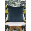 Riva Home Riva Paoletti Smoke Blue/Lemon Curry Poonam Velvet Polyester Filled Cushion -Riva Home shop unnamed file 129
