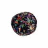 Riva Home Riva Paoletti Black Paradise Round Velvet Polyester Filled Cushion -Riva Home shop unnamed file 168