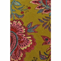 Riva Home Riva Paoletti Lemon Curry Malisa Round Paisley Pattern Polyester Filled Cushion -Riva Home shop unnamed file 178