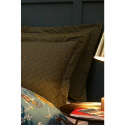 Riva Home Set Of 2 Teal Blue Bloom Floral Oxford Pillowcases -Riva Home shop unnamed file 188