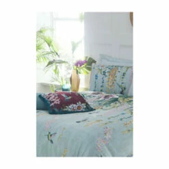 Riva Home Riva Paoletti Aubergine Purple Hanging Garden Floral Polyester Filled Cushion