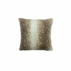 Riva Home Riva Paoletti Multicolour Fawn Faux Fur Polyester Filled Cushion