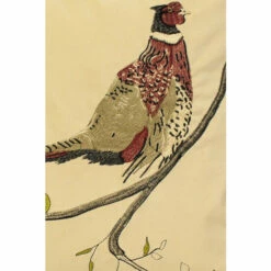 Riva Home Riva Paoletti Natural Beige Hunter Velvet Embroidered Polyester FIlled Cushion -Riva Home shop unnamed file 217