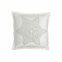 Riva Home White Woodland Snowflake Cushion -Riva Home shop unnamed file 231