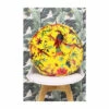 Riva Home Riva Paoletti Yellow Paradise Round Velvet Polyester Filled Cushion -Riva Home shop unnamed file 235