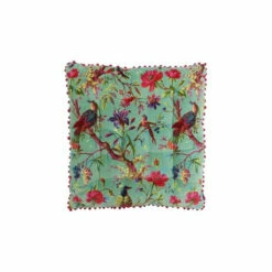 Riva Home Riva Paoletti Mineral Blue Paradise Velvet Floor Cushion