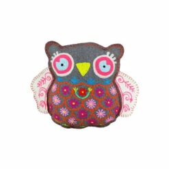 Riva Home White Hootie The Owl Cushion