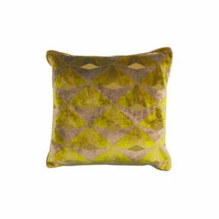 Riva Home Riva Paoletti Ochre Yellow/Blush Pink Leveque Geometric Polyester Filled Cushion -Riva Home shop unnamed file 262