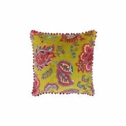 Riva Home Riva Paoletti Lemon Curry Malisa Paisley Pattern Polyester Filled Cushion -Riva Home shop unnamed file 273