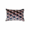 Riva Home Riva Paoletti Blush Pink/Navy Blue Delano Geometric Polyester Filled Cushion -Riva Home shop unnamed file 279
