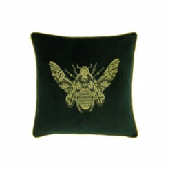 Riva Home Riva Paoletti Emerald Green Cerana Velvet Polyester Filled Cushion -Riva Home shop unnamed file 287