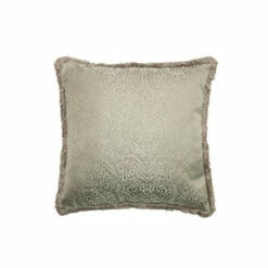 Riva Home Riva Paoletti Taupe Beige Coco Jacquard Polyester Filled Cushion