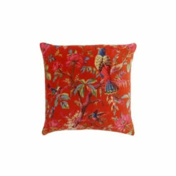 Riva Home Riva Paoletti Orange Paradise Velvet Polyester Filled Cushion -Riva Home shop unnamed file 3