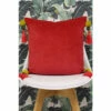Riva Home Riva Paoletti Pomegranate Red/Lemon Curry Poonam Velvet Polyester Filled Cushion -Riva Home shop unnamed file 300