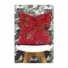 Riva Home Riva Paoletti Pomegranate Pink Malisa Paisley Pattern Polyester Filled Cushion -Riva Home shop unnamed file 307