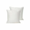 Riva Home 2 Pack White Fiji Faux Silk Filled Cushions -Riva Home shop unnamed file 338