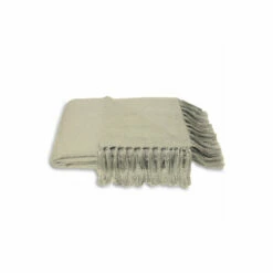Riva Home Grey Chiltern Fringe Throw