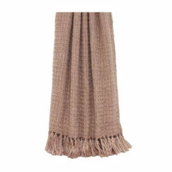 Riva Home Pink Boden Fringed Throw -Riva Home shop unnamed file 401