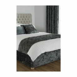 Riva Home Grey Verona Crushed Velvet Throw -Riva Home shop unnamed file 415