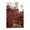 Riva Home Red Shiraz Chenille Embroidered Throw -Riva Home shop unnamed file 424