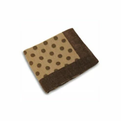 Riva Home Brown Luna Polka Dot Throw