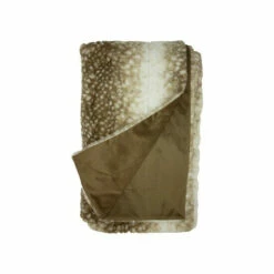 Riva Home White Fawn Geo Throw