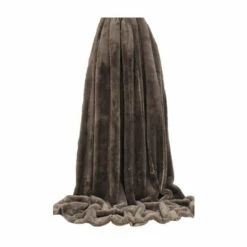 Riva Home Brown Empress Super Soft Velvet Touch Throw
