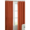 Riva Home Burnt Orange Fiji Faux Silk Eyelet Curtains -Riva Home shop unnamed file 473