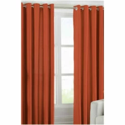 Riva Home Burnt Orange Fiji Faux Silk Eyelet Curtains 6 Riva Home Burnt Orange Fiji Faux Silk Eyelet Curtains -Riva Home shop unnamed file 477