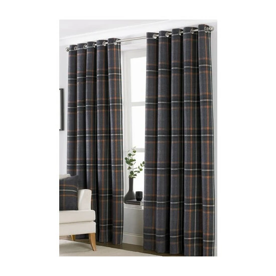 unnamed-file-494.jpg Riva Home Riva Paoletti Rust Aviemore Tartan Faux Wool Eyelet Curtains -Riva Home shop unnamed file 494