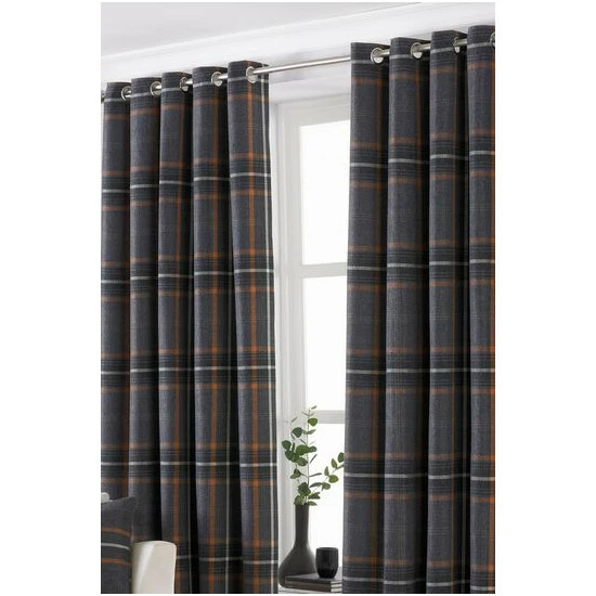 unnamed-file-499.jpg Riva Home Riva Paoletti Rust Aviemore Tartan Faux Wool Eyelet Curtains -Riva Home shop unnamed file 499