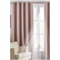 Riva Home Blush Pink Twilight Thermal Blackout Eyelet Curtains -Riva Home shop unnamed file 510