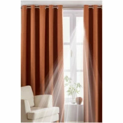 Riva Home Burnt Orange Twilight Thermal Blackout Eyelet Curtains -Riva Home shop unnamed file 515