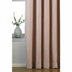 Riva Home Riva Paoletti Blush Pink Atlantic Twill Woven Eyelet Curtains -Riva Home shop unnamed file 555