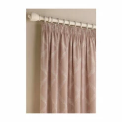Riva Home Paoletti Lattice Embroidered Blush Pink Olivia Pencil Pleat Curtains -Riva Home shop unnamed file 562