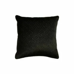 Riva Home Riva Paoletti Black Florence Embossed Polyester Filled Cushion -Riva Home shop unnamed file 57
