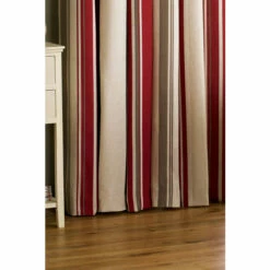 Riva Home Raspberry Red Broadway Striped Eyelet Curtains 4 Riva Home Raspberry Red Broadway Striped Eyelet Curtains -Riva Home shop unnamed file 592