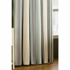 Riva Home Duck Egg Blue Broadway Striped Eyelet Curtains -Riva Home shop unnamed file 609