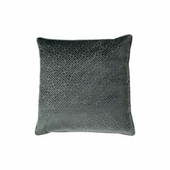 Riva Home Riva Paoletti Black Florence Embossed Polyester Filled Cushion -Riva Home shop unnamed file 62