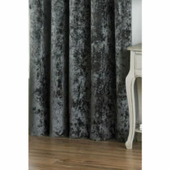 Riva Home Riva Paoletti Pewter Grey Verona Crushed Velvet Eyelet Curtains -Riva Home shop unnamed file 654
