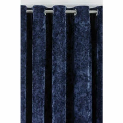 Riva Home Riva Paoletti Navy Blue Verona Crushed Velvet Eyelet Curtains -Riva Home shop unnamed file 665
