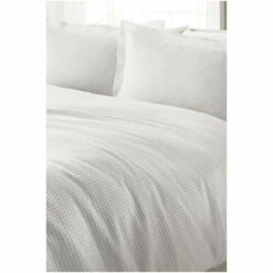 Riva Home The Linen Yard Blush Pink Waffle Textured Cotton Duvet Cover And Pillowcase Set -Riva Home shop unnamed file 679