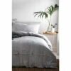 Riva Home The Linen Yard Grey Holbury Mélange Striped Duvet Cover And Pillowcase Set -Riva Home shop unnamed file 697