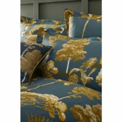 Riva Home Paoletti Blue Blue Arboretum Botanical Print Cotton Sateen Duvet Cover And Pillowcase Set -Riva Home shop unnamed file 710