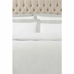 Riva Home Paoletti Grey Harvard 200 Thread Count Oxford Border Duvet Cover And Pillowcase Set -Riva Home shop unnamed file 720