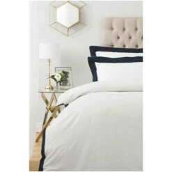 Riva Home Paoletti Grey Harvard 200 Thread Count Oxford Border Duvet Cover And Pillowcase Set -Riva Home shop unnamed file 722