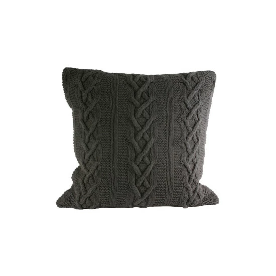 unnamed-file-76.jpg Riva Home Riva Paoletti Charcoal Grey Aran Cable Knit Polyester Filled Cushion -Riva Home shop unnamed file 76