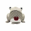 Riva Home Natural Jacquard Frog Doorstop